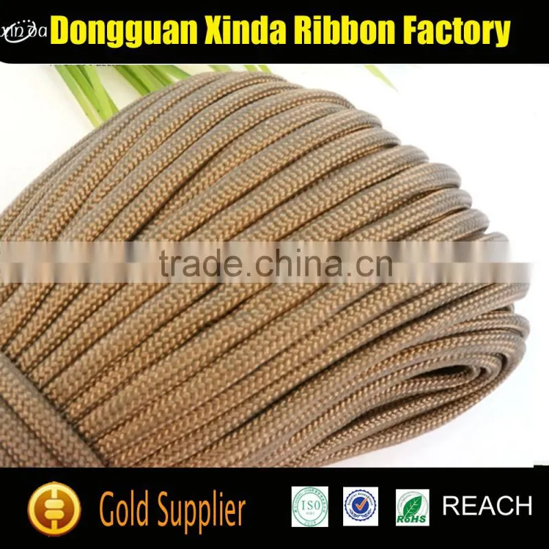 Top Quality Braided Cord, 5mm Round Nylon Braided Rope