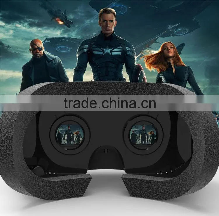 2016 HICCOO 80 Inch 3D Virtual VR Reality Sex mp4 player video glasses