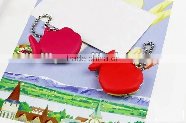 Cartoon Fish shape custom Soft PVC 3D key cap factory
