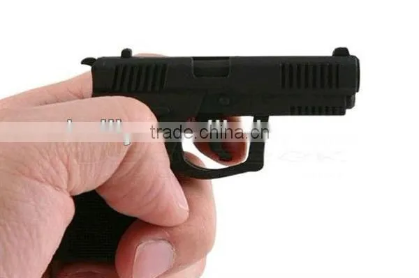 Eco-Environment Cool Silicone USB Cover with Gun Shaped