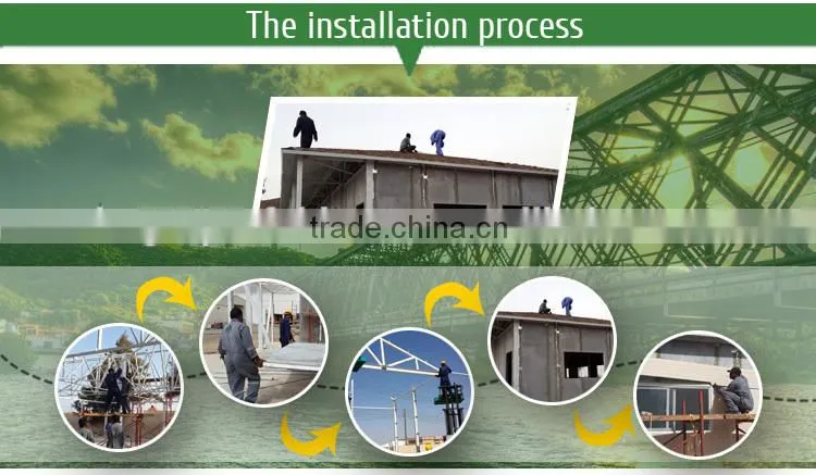 prefabricated light resort house,light steel homes,moveable cabin