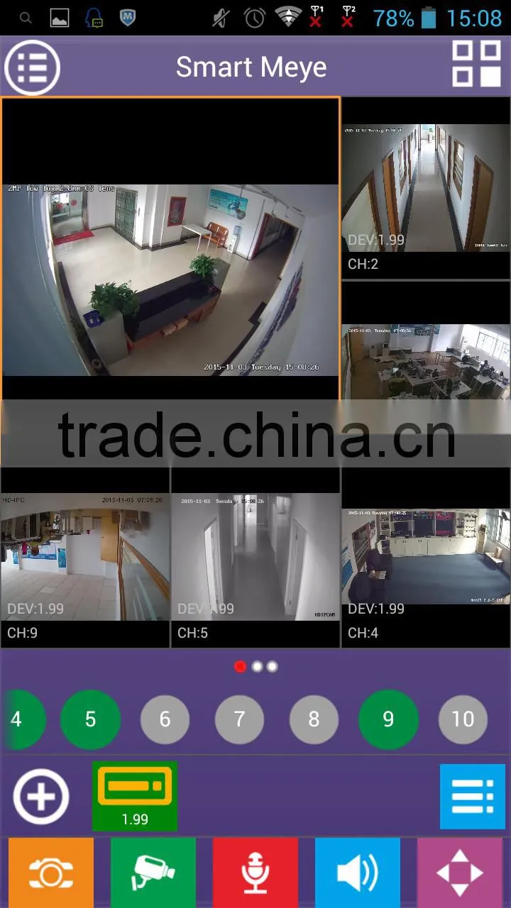 cctv dvr system security camera kit camera waterproof