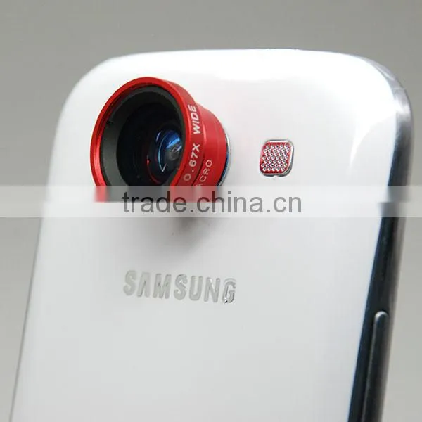 0.67xWide + Marco Lens for Iphone, Samsung, HTC, Nokia etc