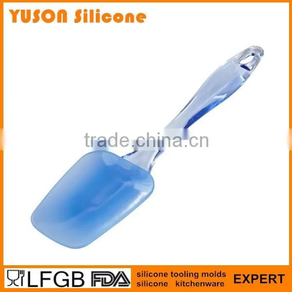 Non Stick Rubber Butter Blue Silicone Spatula Set of 3