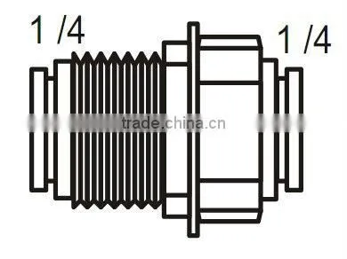 Bulkhead Union Connector