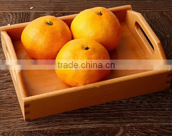 new design wood trays with handle