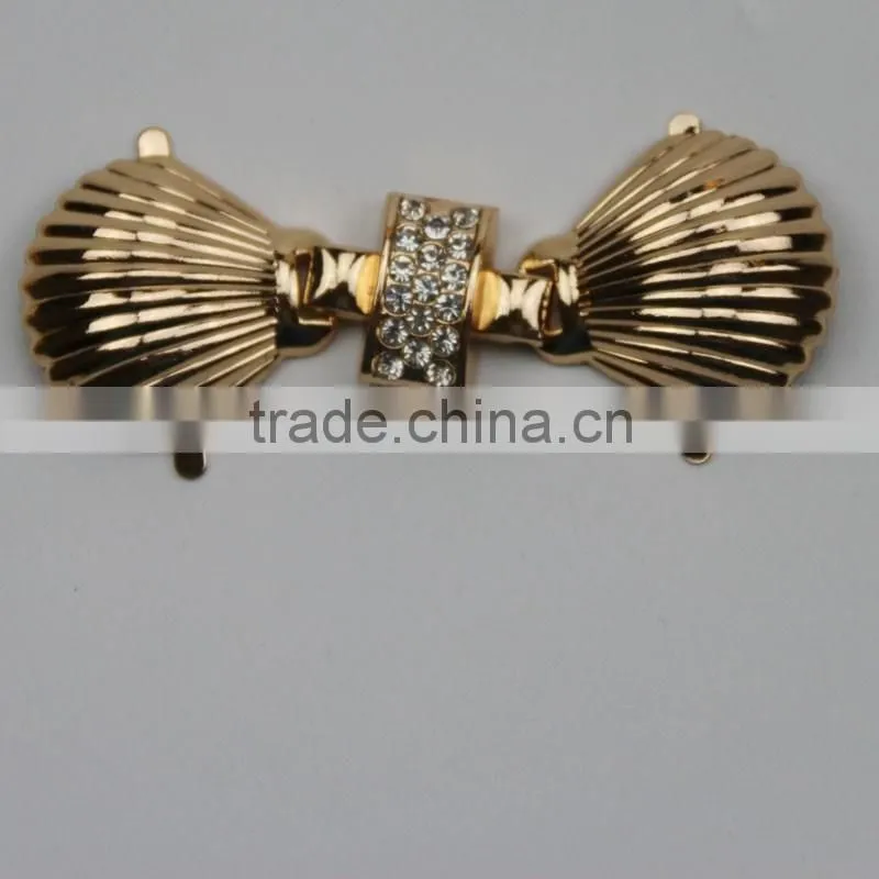 small spring metal clip for shoe rhinestone