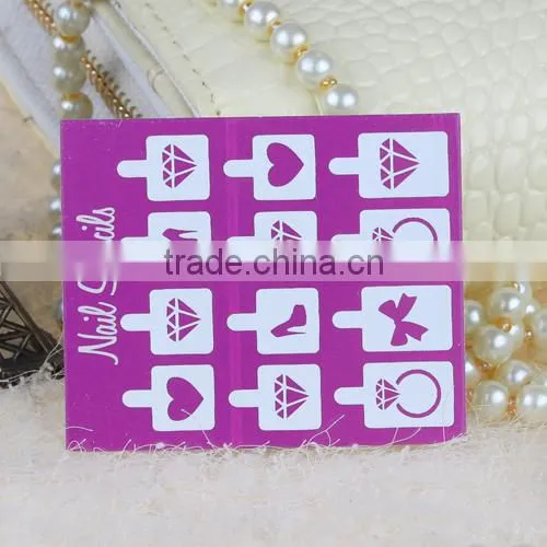 2016 hot selling custom nail stencils
