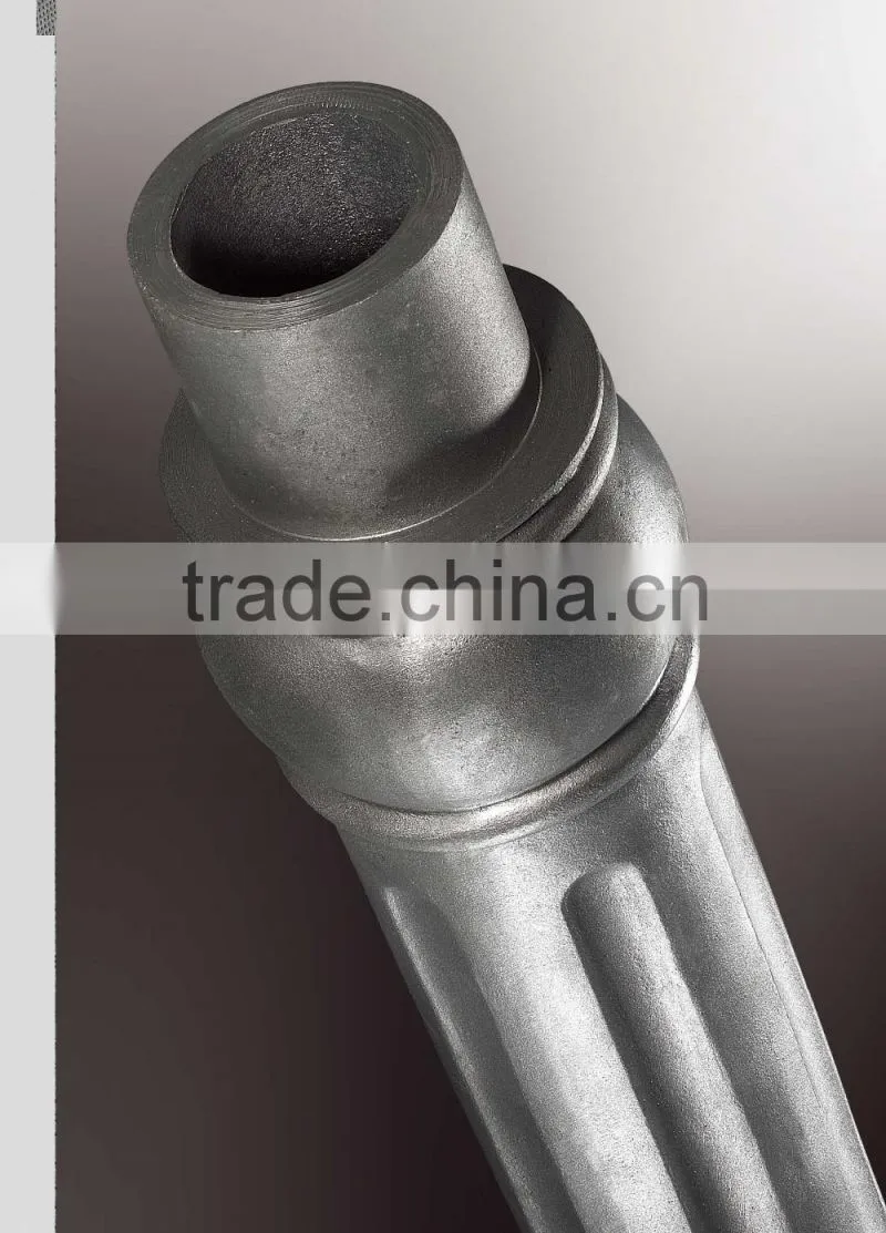 B006 Aluminum Sand Casting Decorative Outdoor Lighting Poles