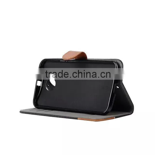 Retro Vintage PU Leather Flip Wallet Cover For Motorola Moto X+1 XT1085