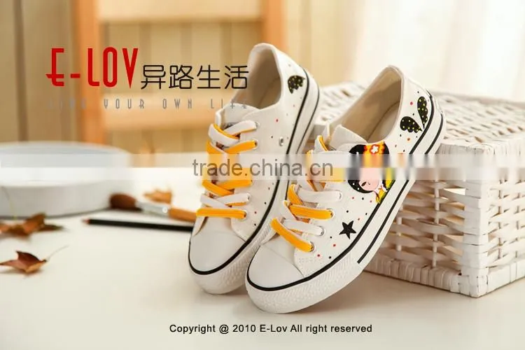 Hot sales high quality new canvas shoes pattern