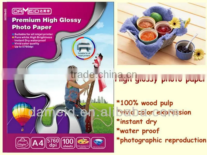2014 double sided matte inkjet photo paper