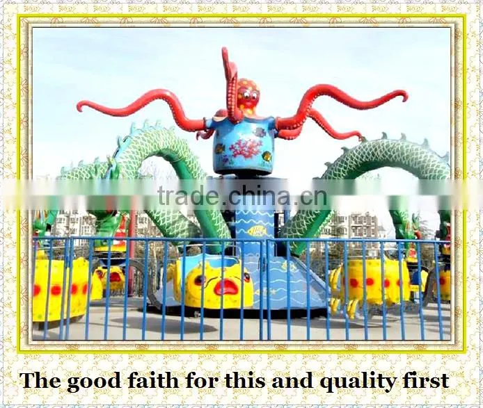 over ten years experience in cheapest mobile octopus rides
