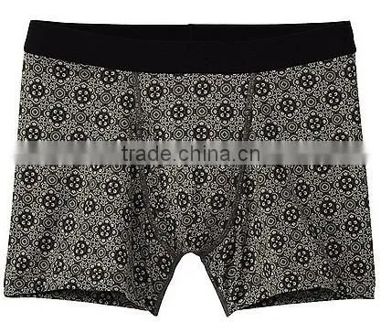 hot sell antimicrobial quick dry printed microfiber men underwear briefs boxer shorts
