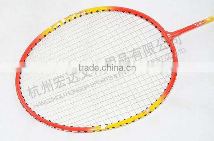 GX-T03 RED high quality steel kids new sport toys badminton racket/racquet