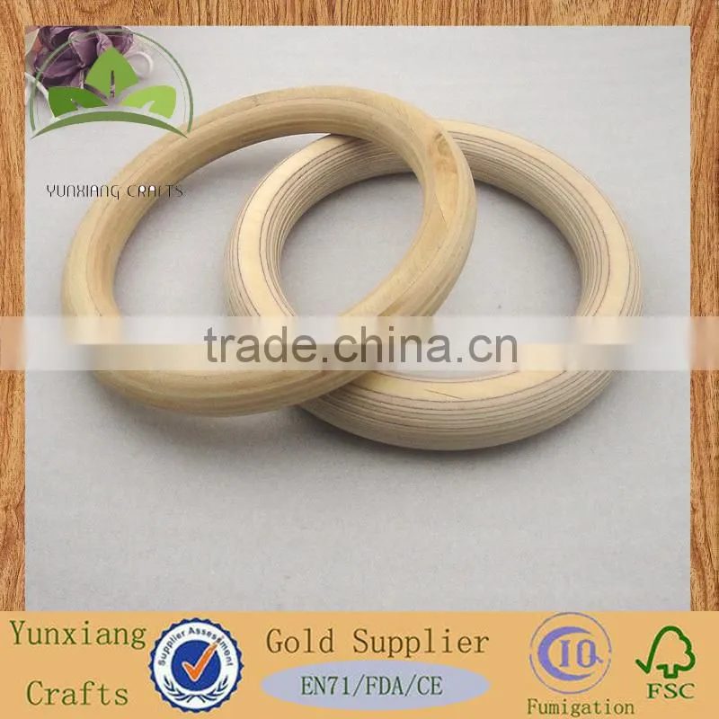 wooden flying rings&the swinging ring for Gymnastics
