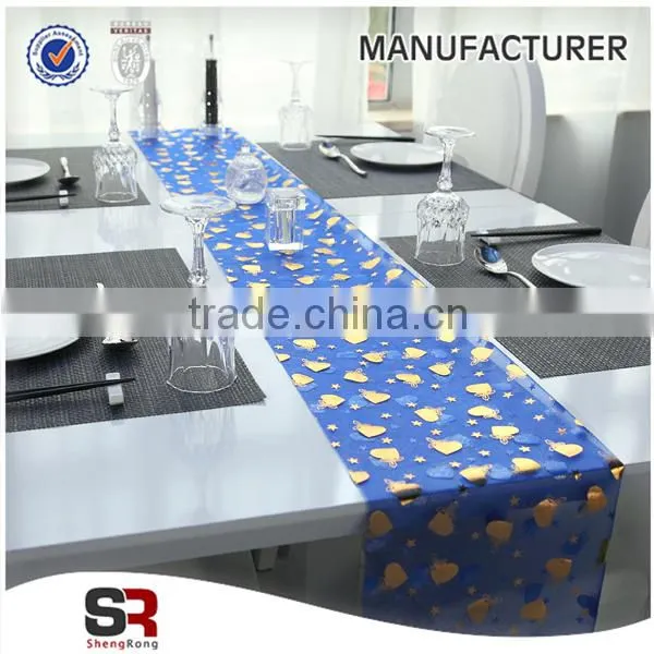 Home,Hotel,Outdoor,Party Use and Plain Dyed Pattern Peva Tablecloth