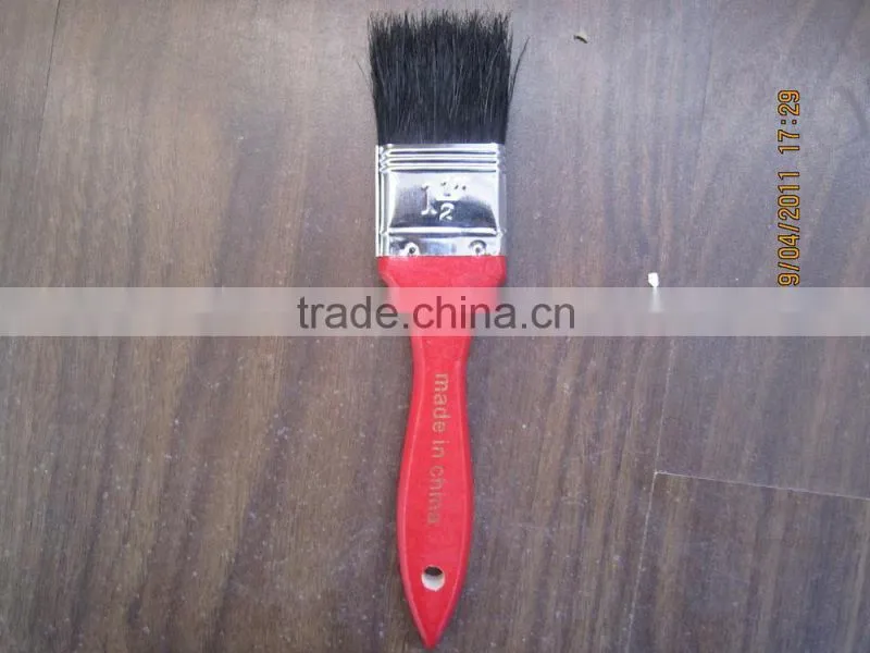 Masonry brush for smaller areas that require more preci