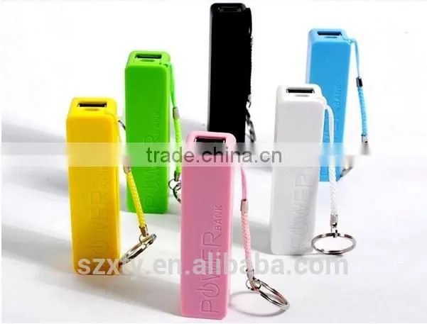 2200 mah perfume protable power bank with keychain, promotional power bank