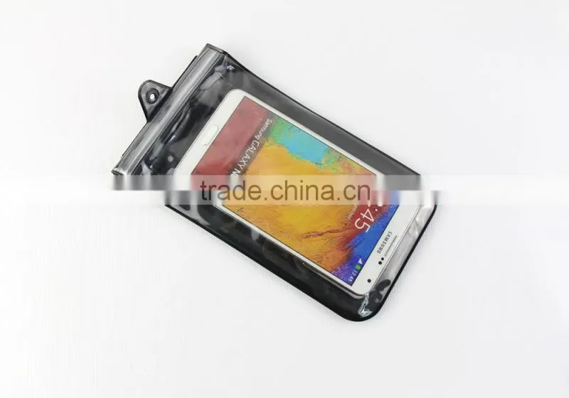 Cheap Phone Waterproof Case PVC Waterproof Bag Waterproof Pouch zip seal