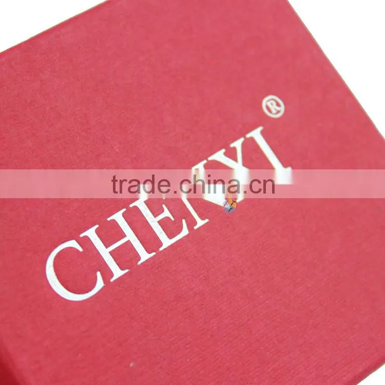 eco friendly red cardboard packaging paper jewelry box