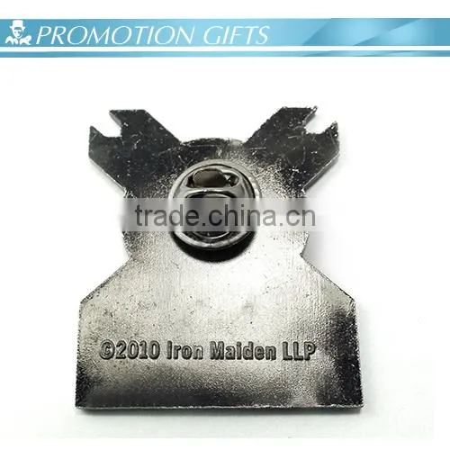 cool custom iron plating nickel badge