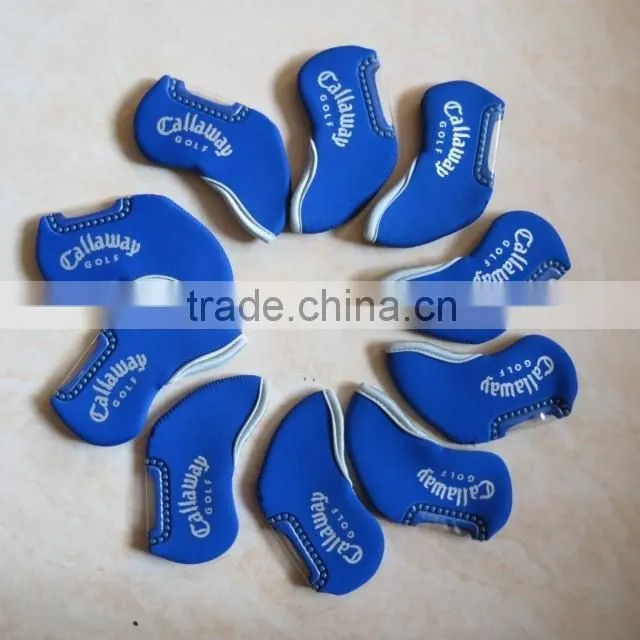 2014 fashionable elastic and durable neoprene golf iron head cover