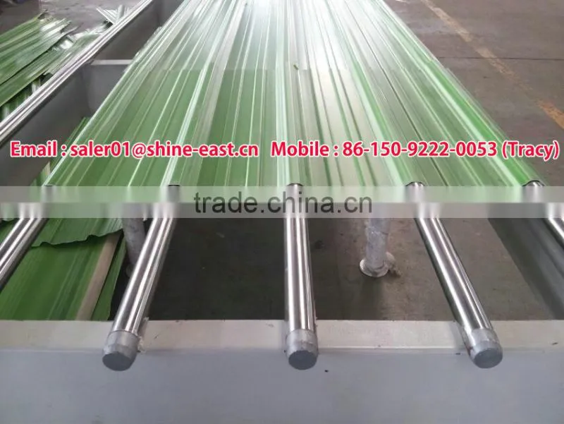 PVC Tile machine / pvc corrugated tile production line