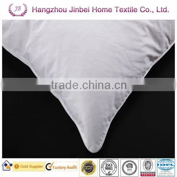 100% Cotton White down pillow/ cushion