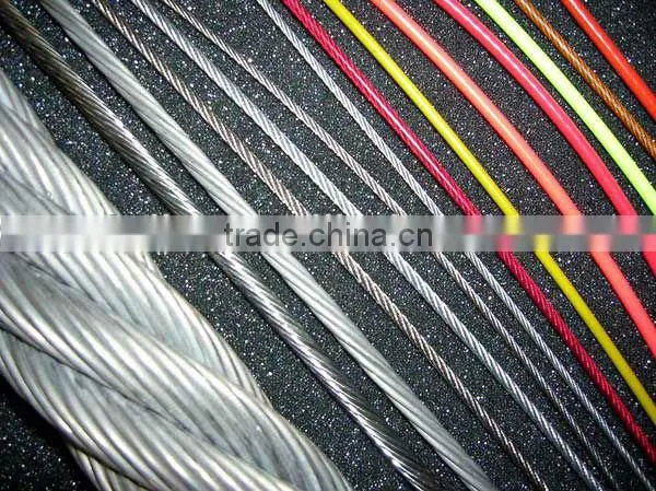 316 SS Wire Rope (7x7,1x7,1x19 etc)