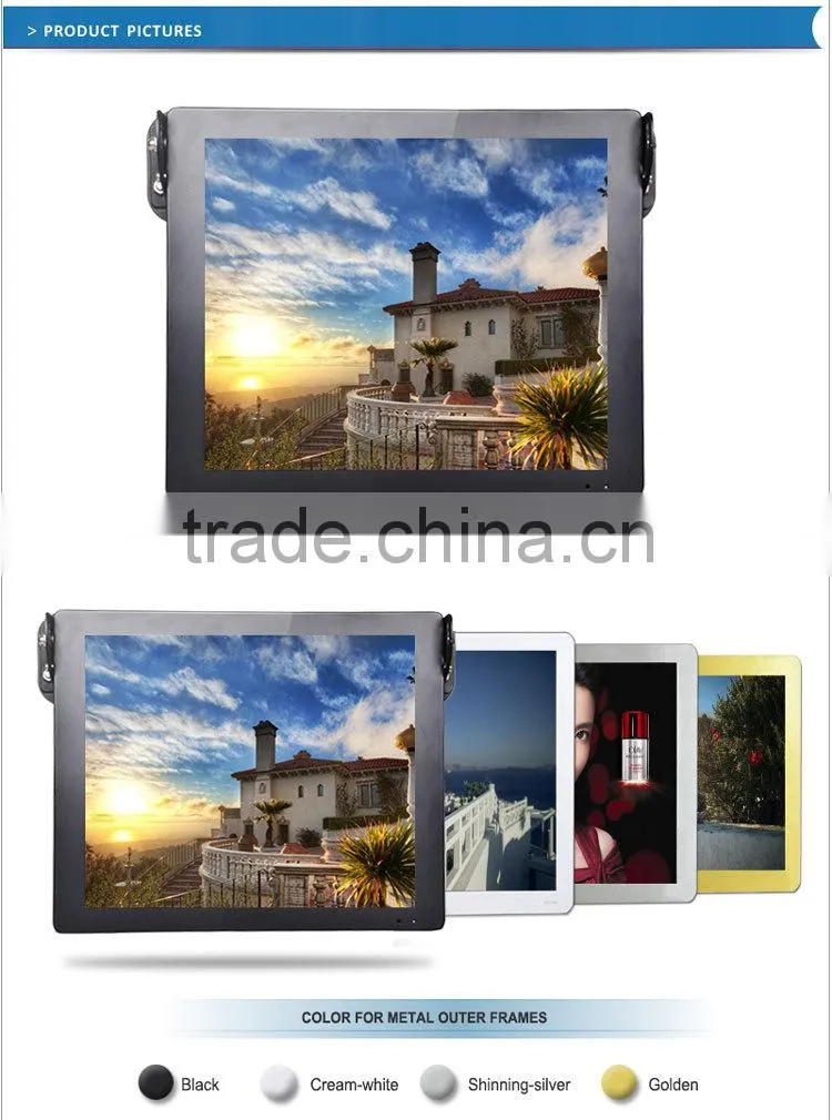 15.6" Bus Display Lcd Android Wifi Monitor Internet Monitor