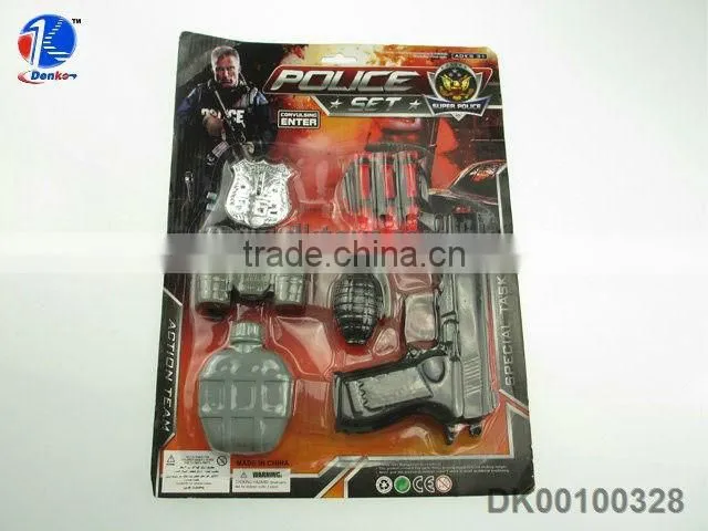 Cool Plastic Police Gun Set