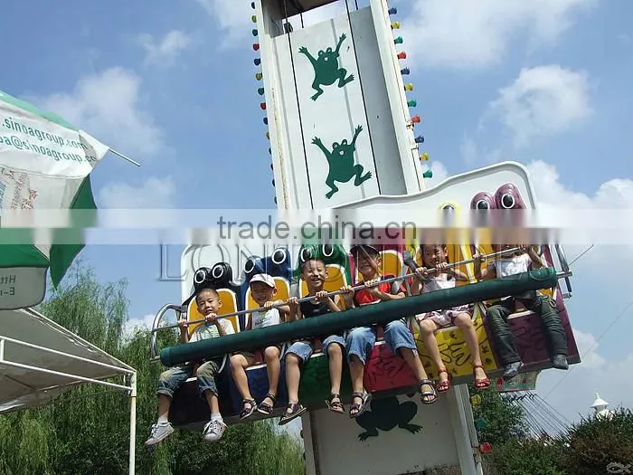 Free Fall Kids Frog Jumping Indoor Amusement Park Rides For Sale