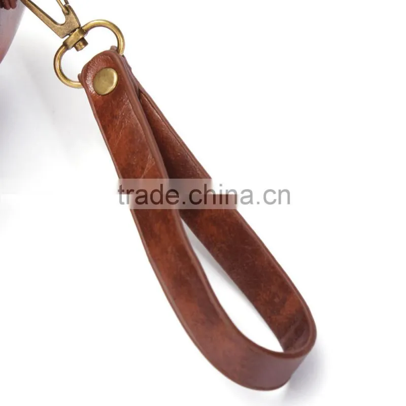 Fashion Women Brown Mini Cute Leather Lady Shoulder Handbag Camera Strap Bag Hot