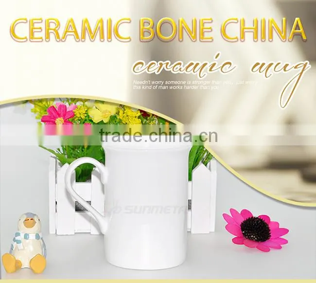 Sunmeta cheap mug, blank sublimation bone china mug