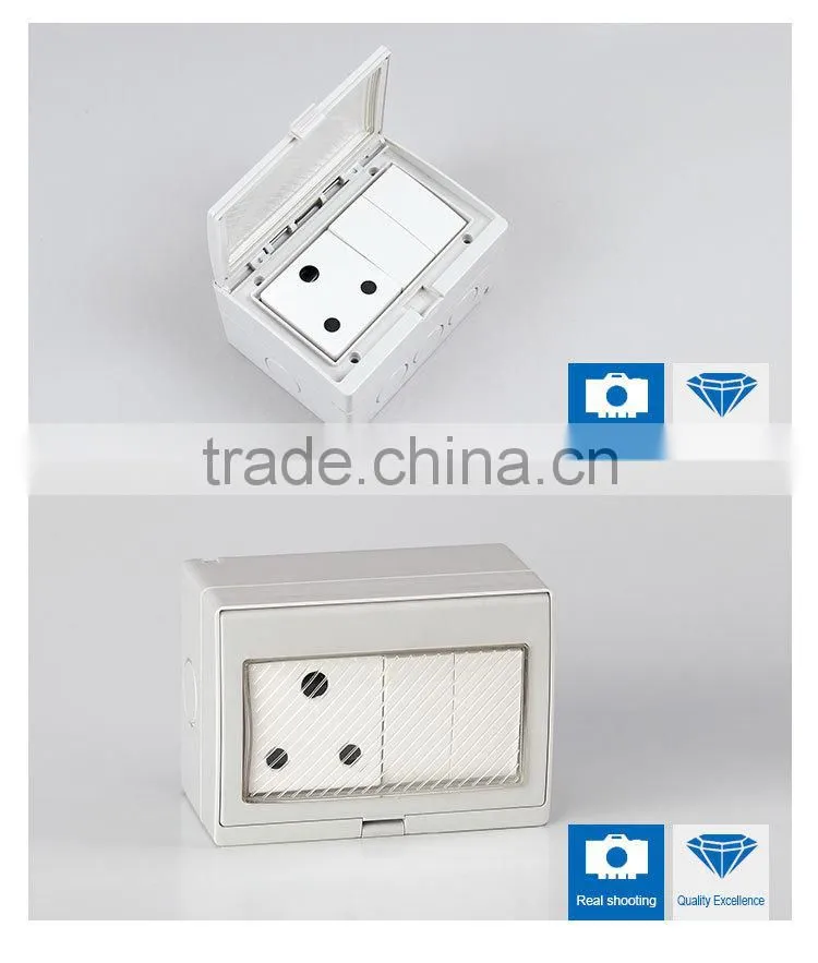 IP55 Switch And Outlet On Off Switcher Waterproof(SP-SA2S)