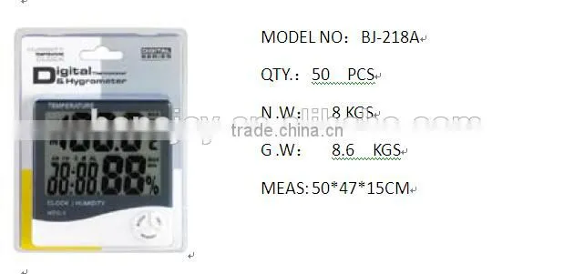 LCD Digital Temperature & Humidity Meter