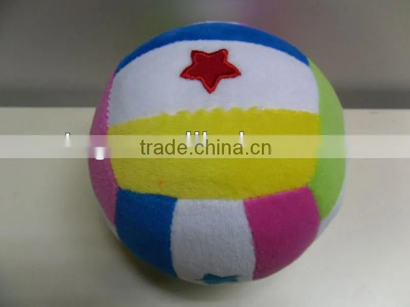 Plush soft colorful lovely baby Ball