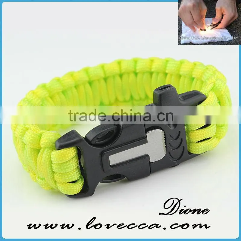 the newest high quality paracord bracelet wholesale paracord bracelet for girl weave style