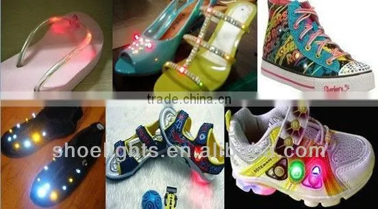 Led shoes upper light like waitch
