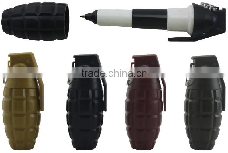 Yes Novelty hand Grenades stretching ball pen/fancy pen