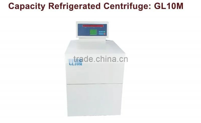 china high speed GL10M large capacity centrifuge refrigerated