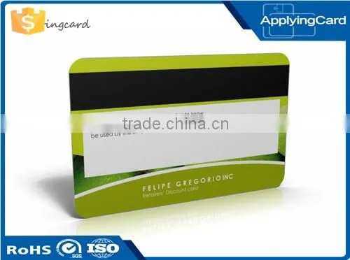 Custom nfc plastic rfid card pvc smart contactless card with magnetic stripe printing