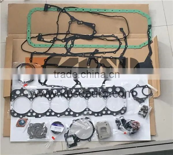 engine overhaul gasket kit/full gasket set good quality for UD FE6 12 valves