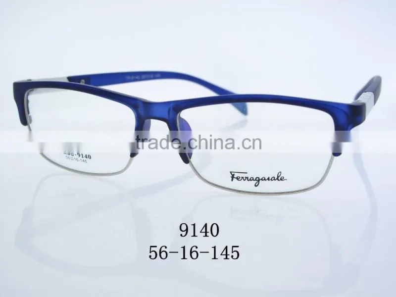 2016 New stylish metal photo frame 9140 half rimless
