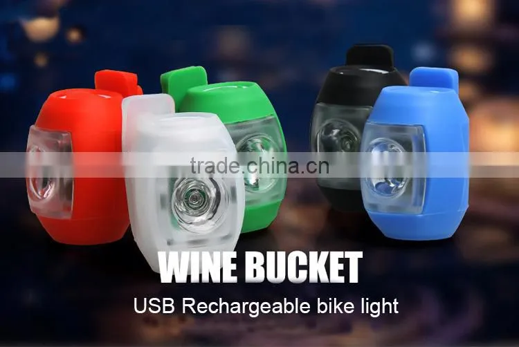 USB Rechargeable bike light mountain bike light bicycle light