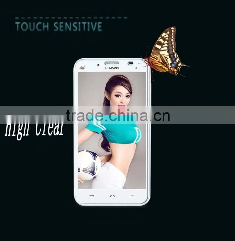 Wholesale mobile phone screen guard PET anti scratch HD clear screen protector for smartphone