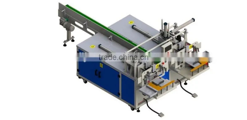 Two Outlets High Speed Napkin Tissue Paper and Serviette Sealing and Packing Machine