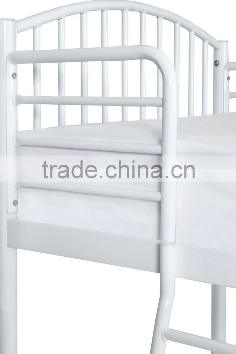 White Convertible Bunk Bed school furniture