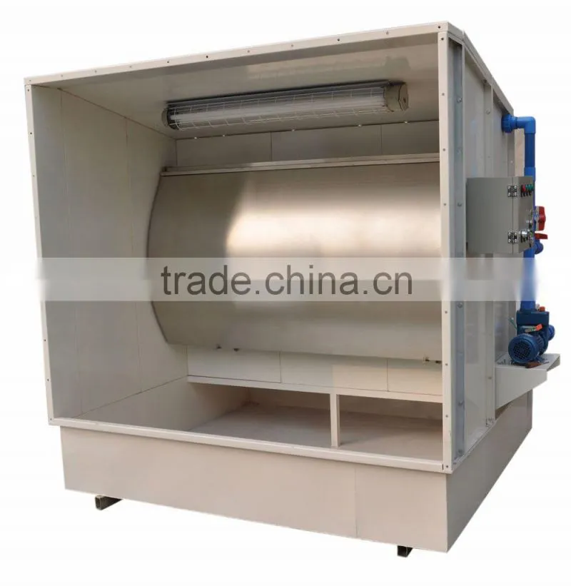 small galvanization spray tan booth, spray paint booth No.LYH-WTPM023-1 liquid image manufacturer